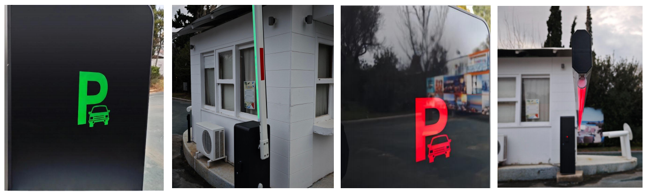 LED Automatic Rising Arm Barrier
