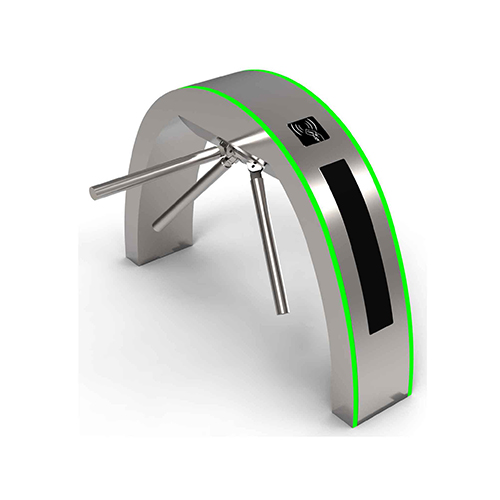 Waist-High Pedestrian Tripod Turnstile Design - Automated Access Control Turnstile - Security Turnstiles Manufacturers