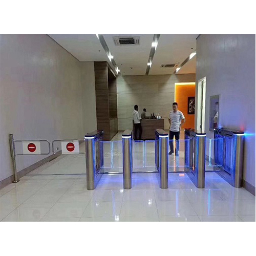 Swing Turnstile Access Control Gate System For Hotel