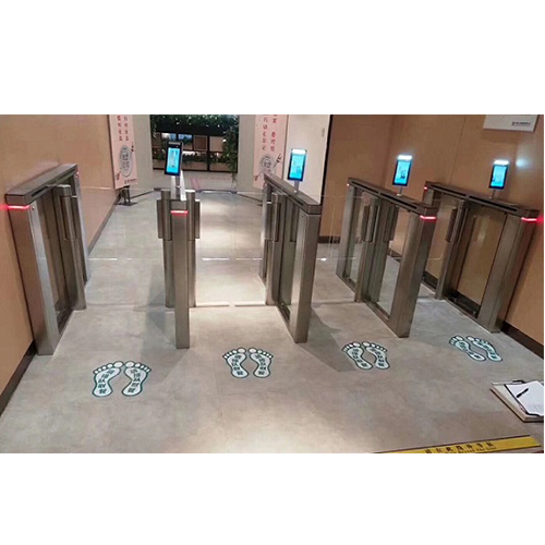 Motorized Optical Speed Turnstile For Hospital