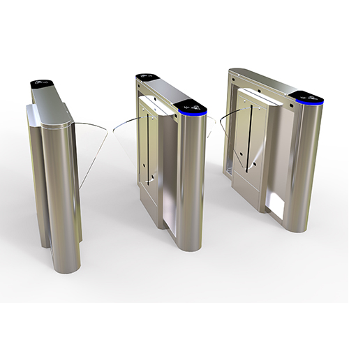 Flap Gate Touchless Turnstile Design - Retractable Flap Barrier Turnstile - Turnstile Barrier Gate