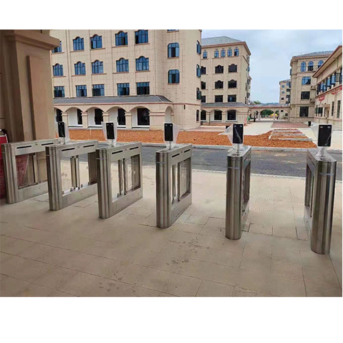 Swing Barrier Optical Turnstile for Residential Area