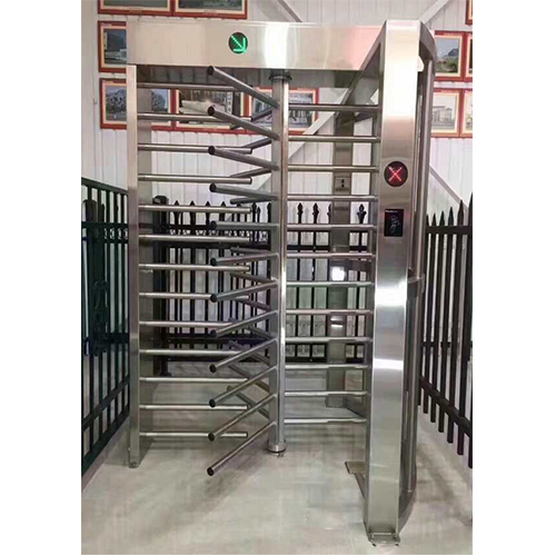 Single Full Height Turnstile Gate for Office Buildings