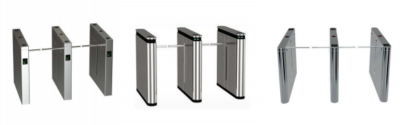 Drop-arm optical turnstile